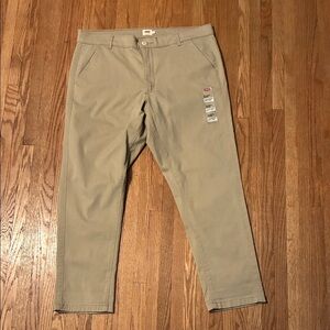 Levi's Khaki Straight Leg Pants